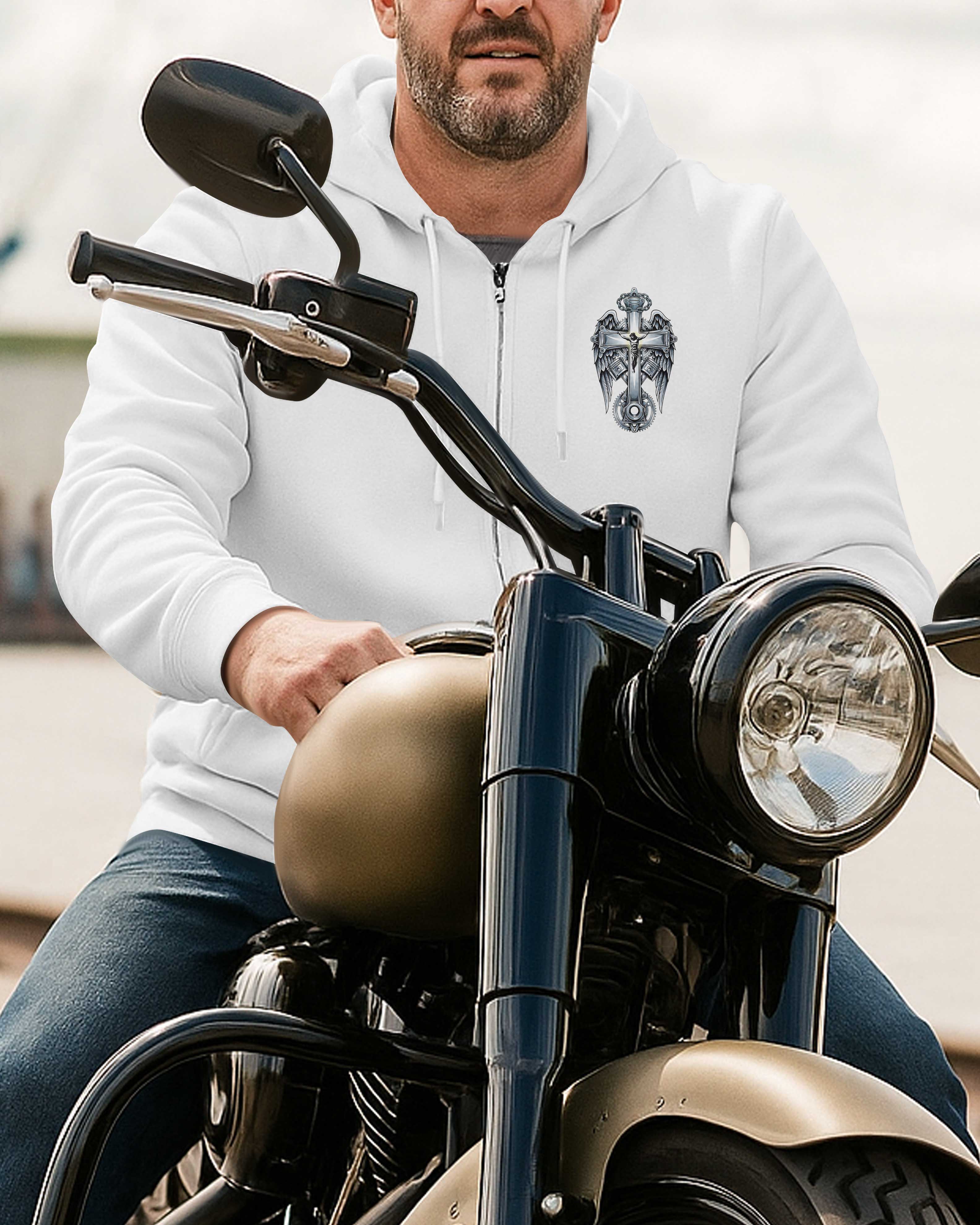 I Am A Simple Man Zip Hoodie