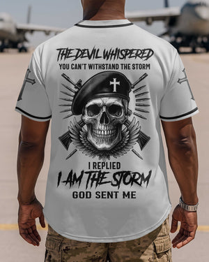 The Devil Whispered You Can't Withstand The Storm Shirt