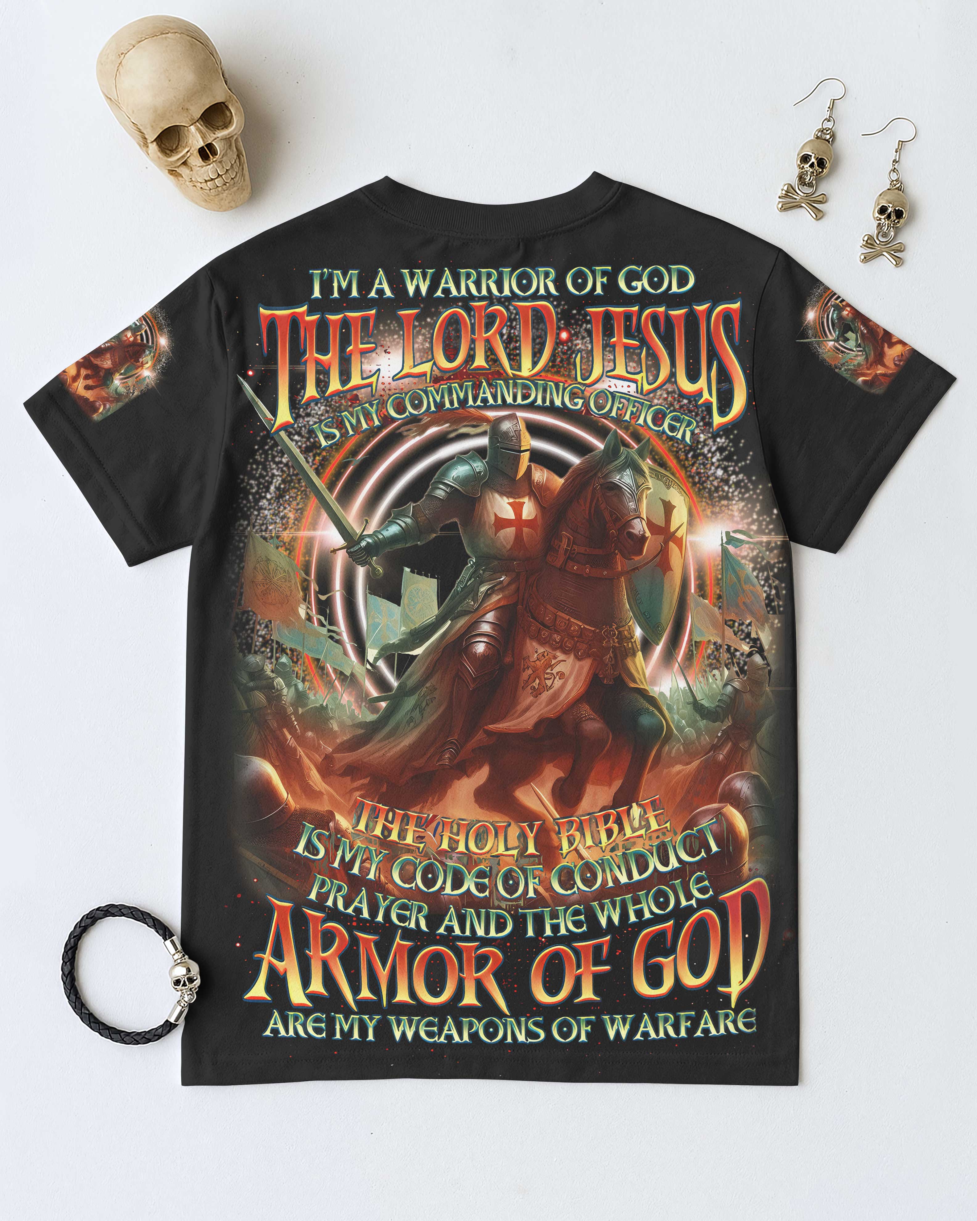 I'm A Warrior Of God All Over Print T-Shirt