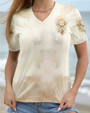 She Walkes With Jesus Shirt