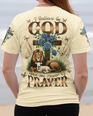 I Believe In God And The Power Of Prayer Shirts