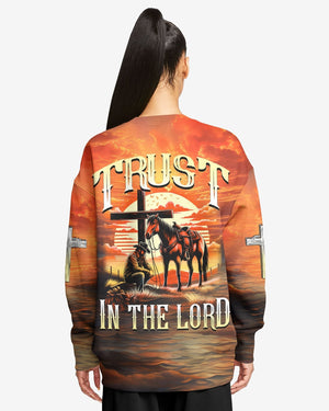 Trust In The Lord All Over Print Sweater
