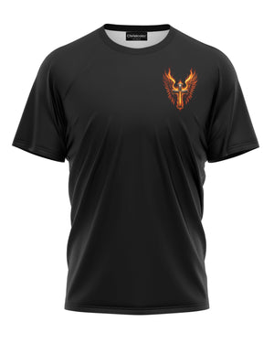 Speed In The Flames All Over Print T-Shirt