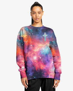 They Will Soar On Wings Like Eagles All Over Print Sweater