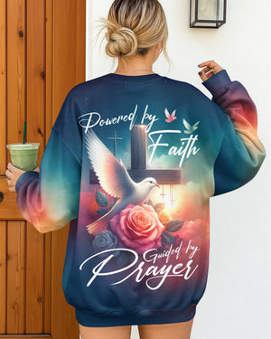 Powered By Faith Guided By Prayer Shirt