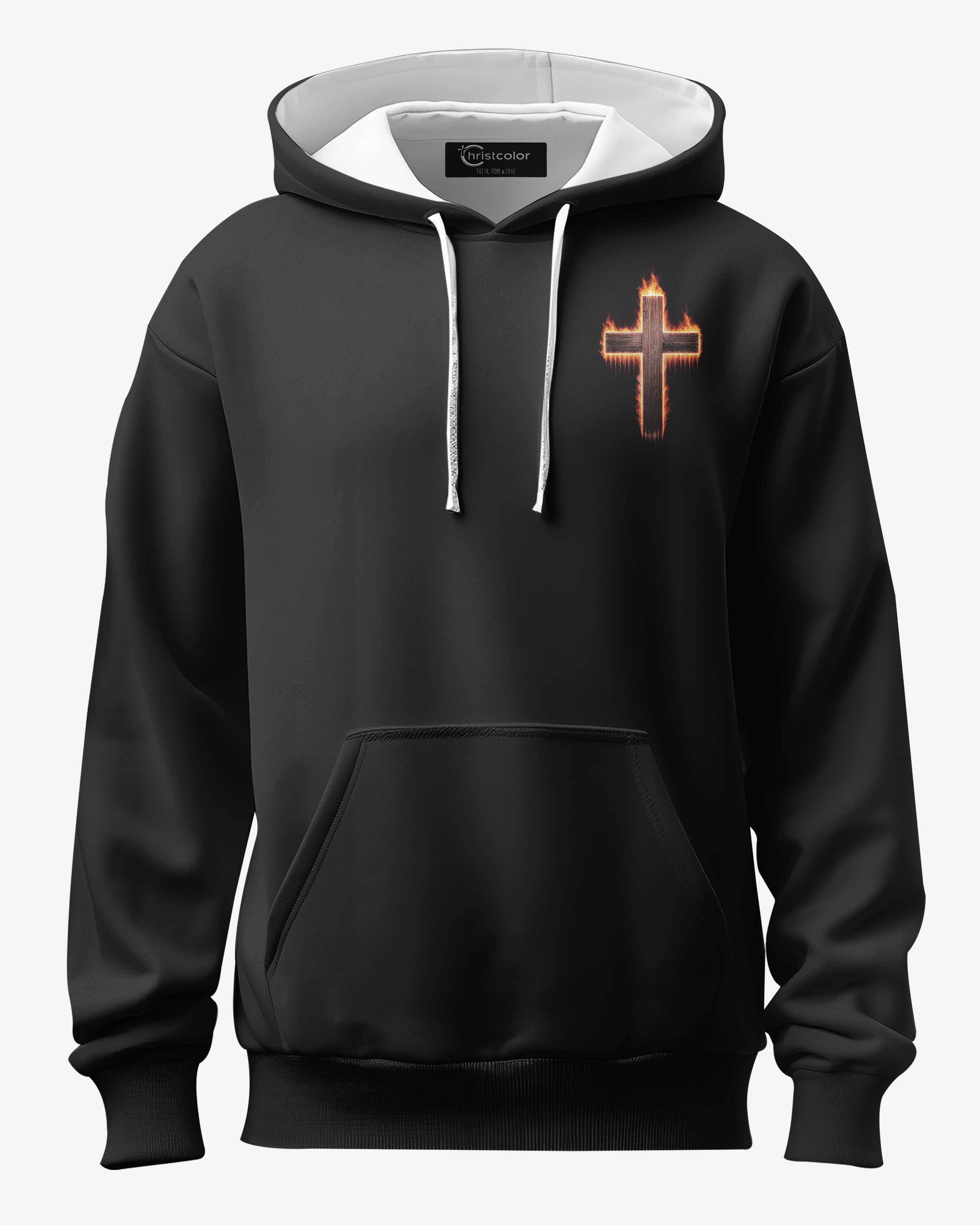 Two Wheels One Cross Endless Grace All Over Print Hoodie