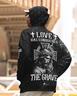 Love Has Conquered The Grave All Over Print Hoodie