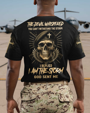 The Devil Whispered You Can’t Withstand The Storm Shirt