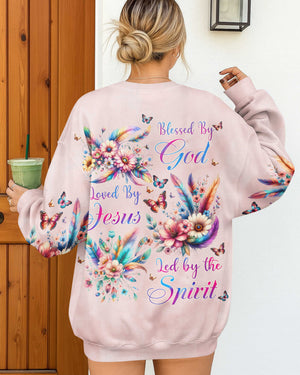 Blessed By God Loved By Jesus Led by the Spirit Shirts