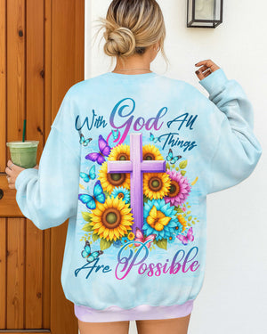 With God All Things Are Possible Shirts