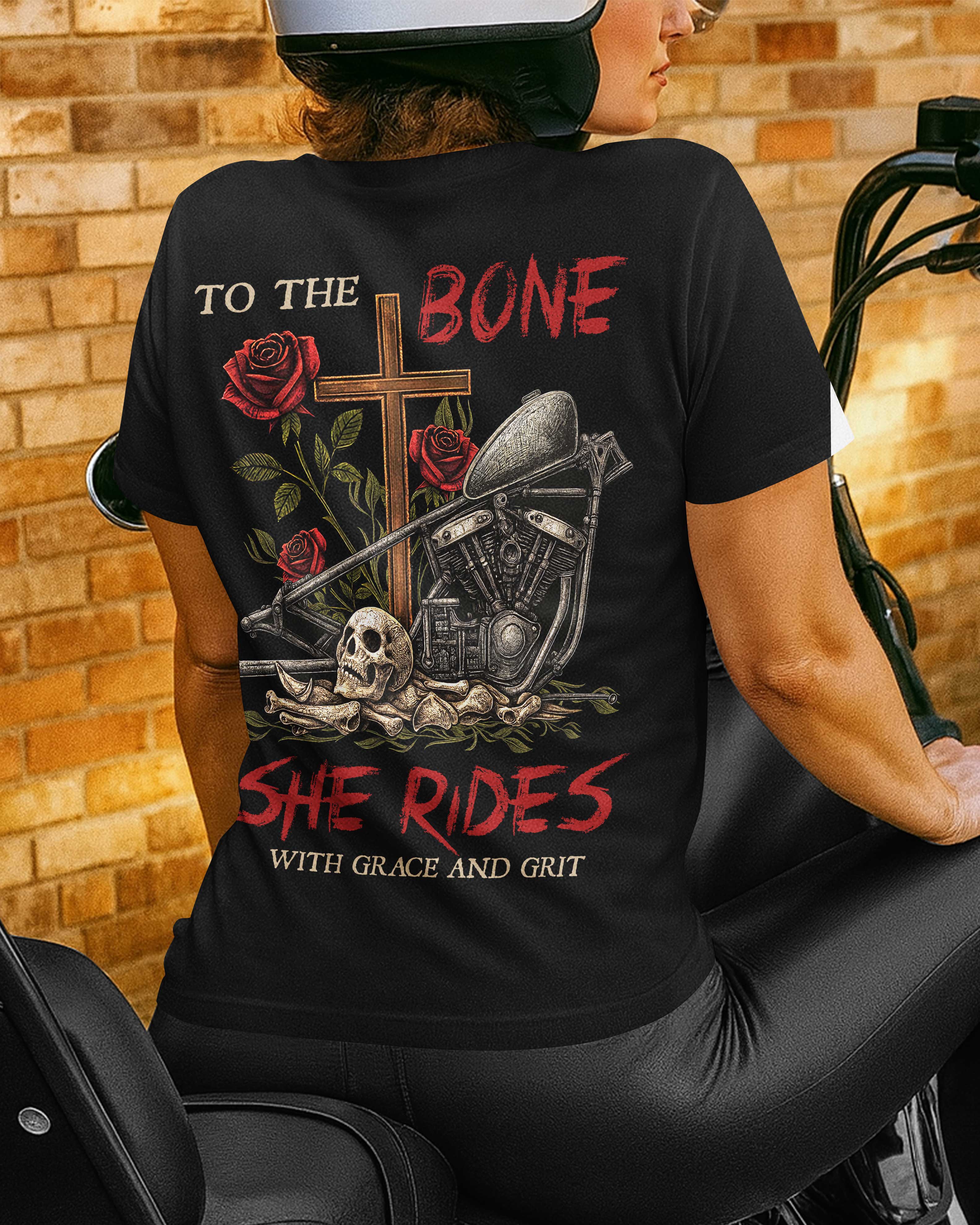 To The Bone All Over Print T-Shirt