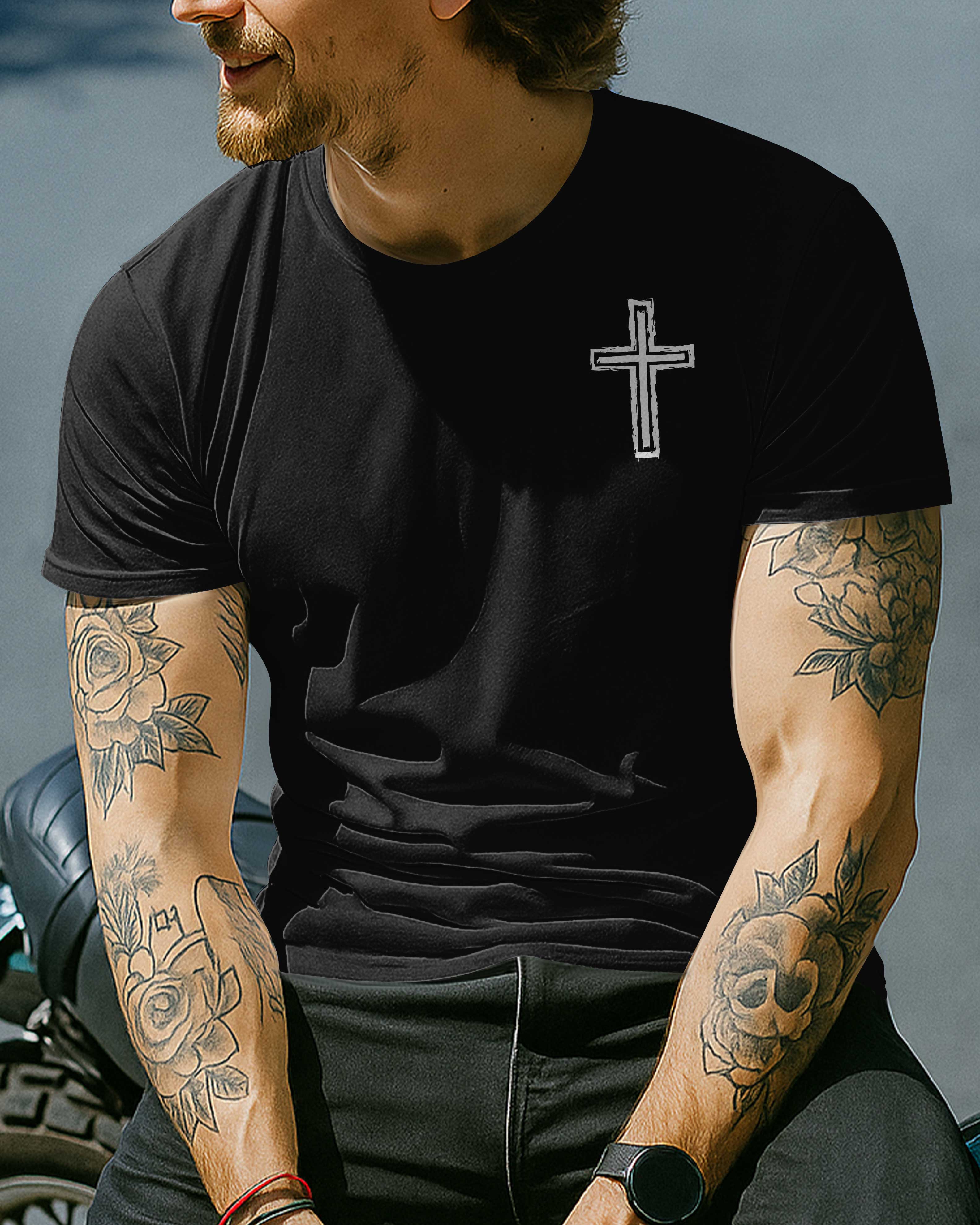 He Died For Our Sins Now He Rides For Our Souls T-Shirt