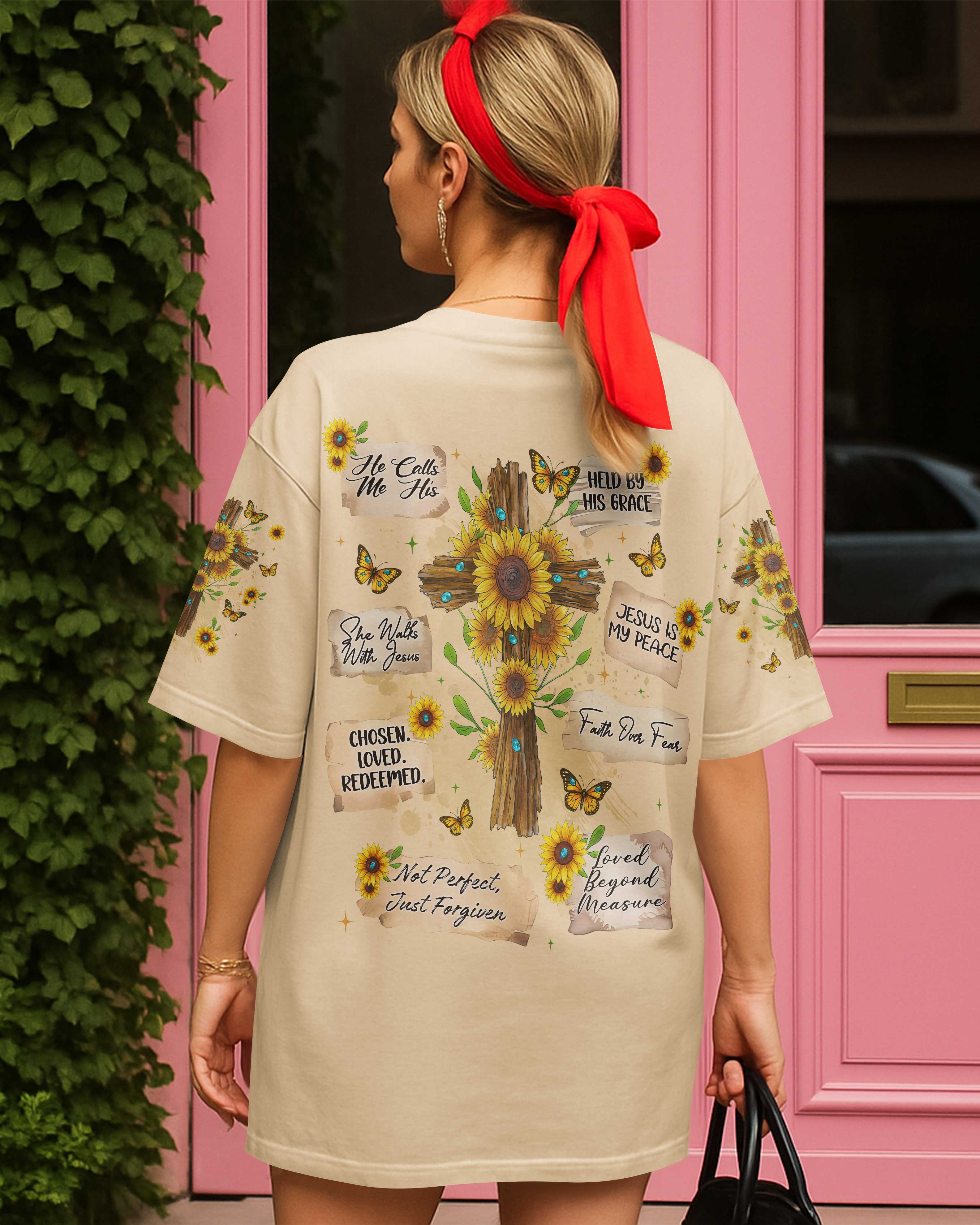 He Calls Me His She Walks With Jesus Shirt