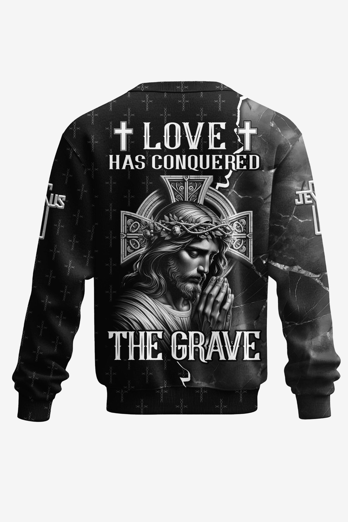 Love Has Conquered The Grave All Over Print Sweater