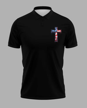 A Child Of God All Over Print Polo Shirt