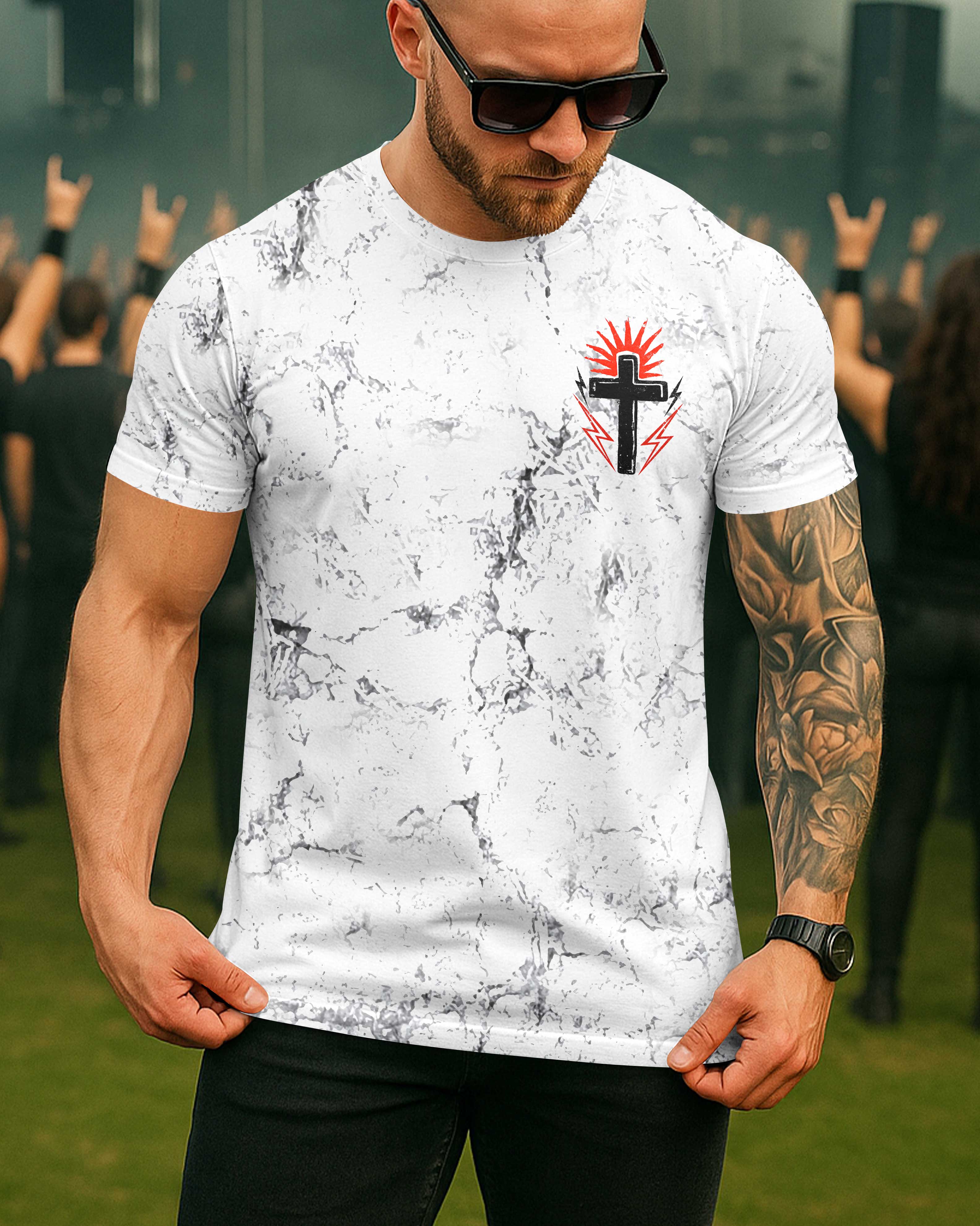 Jesus Is A Punk Rocker Shirt