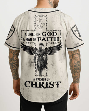 A Child Of God A Man Of Faith A Warrior Of Christ Shirt