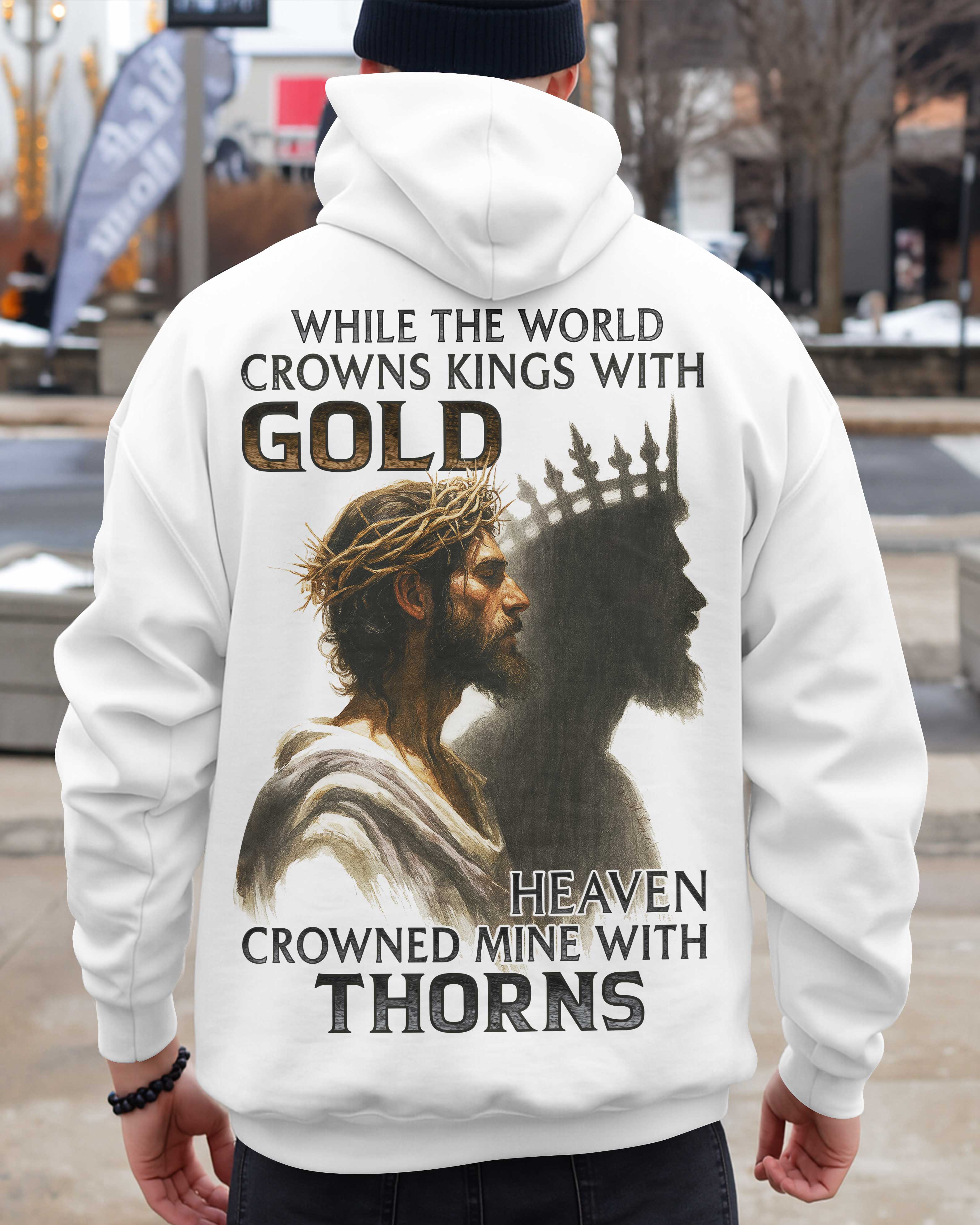 While The World Crowns Kings Shirt