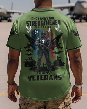 Chosen By God Strengthened By Battle Jersey