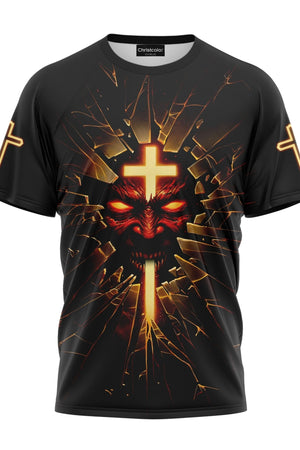 The Devil Is A Liar All Over Print T-shirt