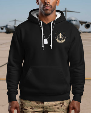 Freedom Isn't Free Jesus And Veterans Paid It All All Over Print Hoodie