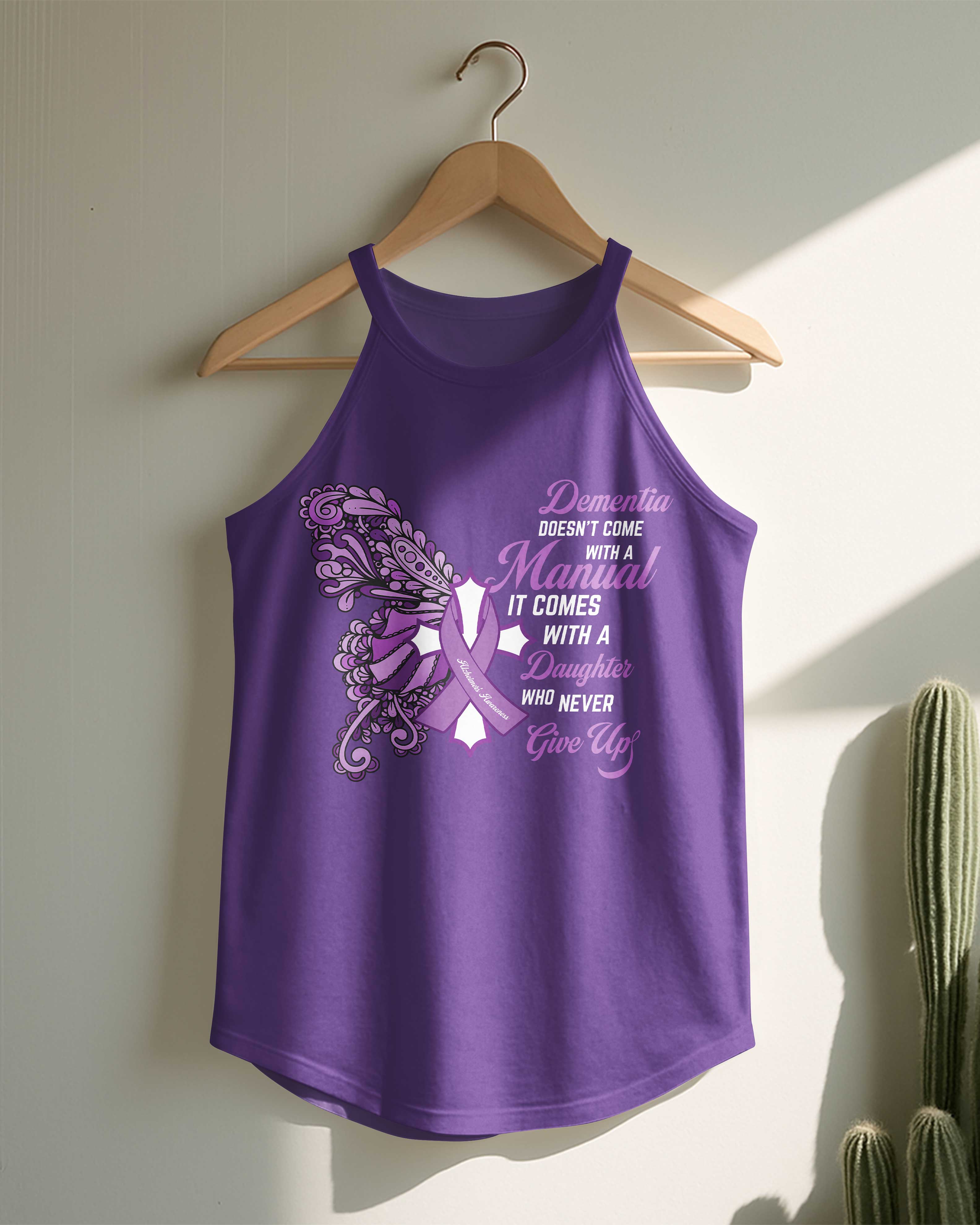 Dementia Doesn't Come With A Manual Rocker Tank Top