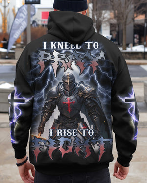 I Kneel To Pray I Rise To Fight Shirt