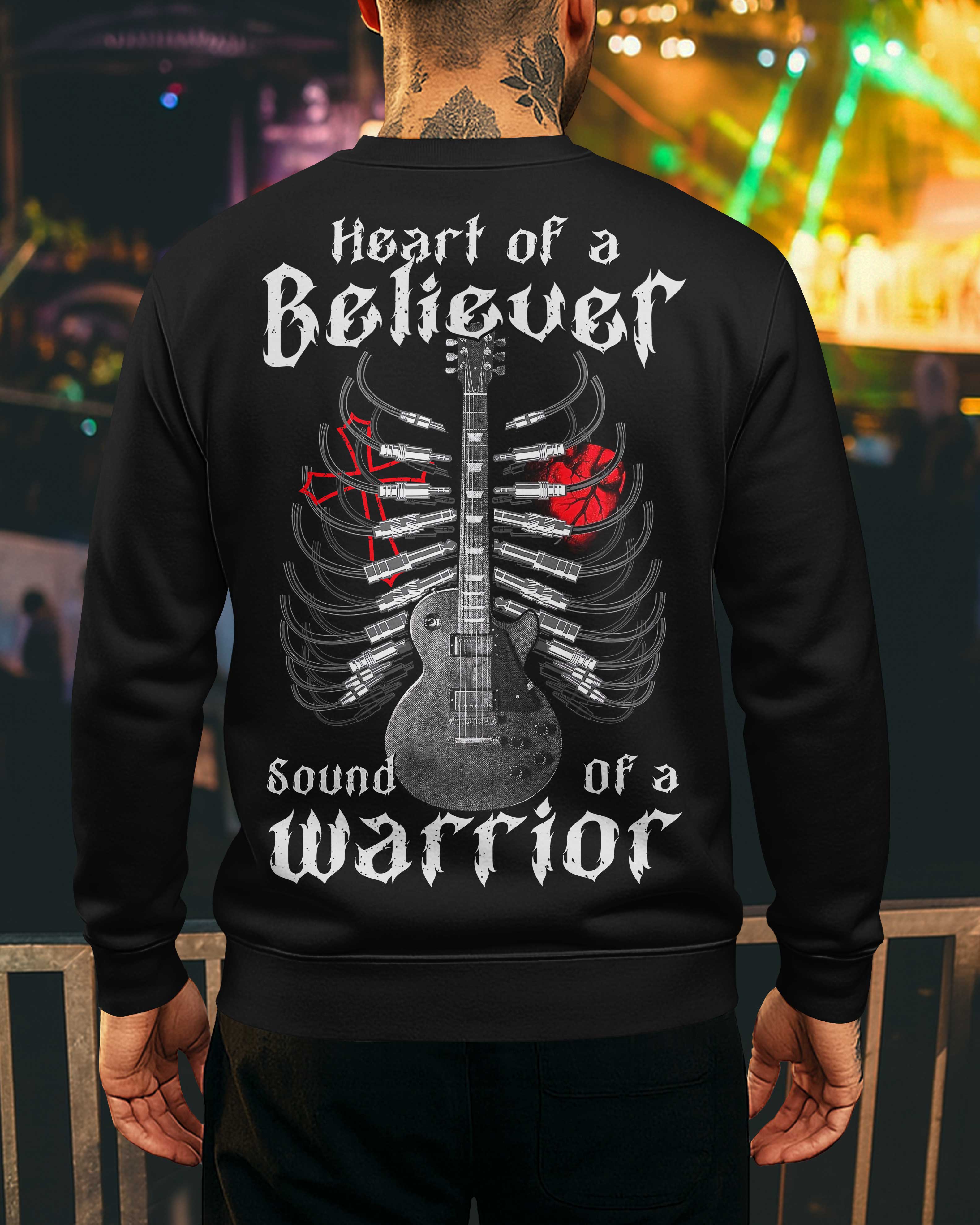 Heart Of A Believer Sound Of A Warrior Shirt