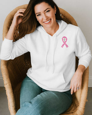 Pink For His Healing Power Hoodie