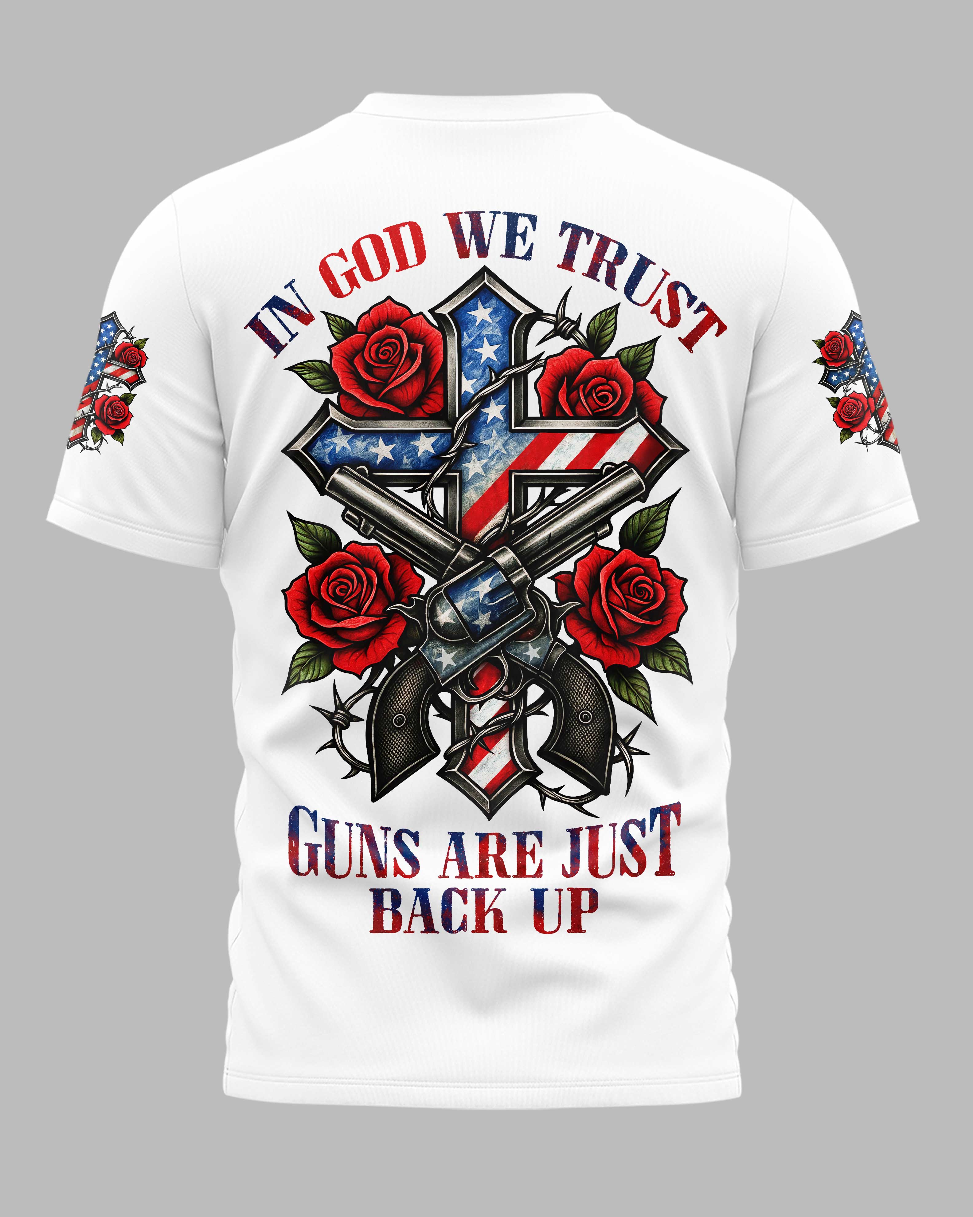 In God We Trust All Over Print T-Shirt