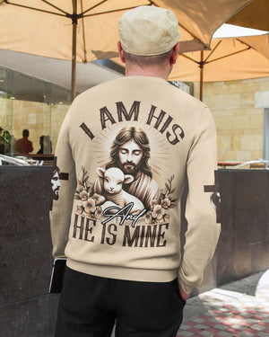I Am His And He Is Mine All Over Print Sweater