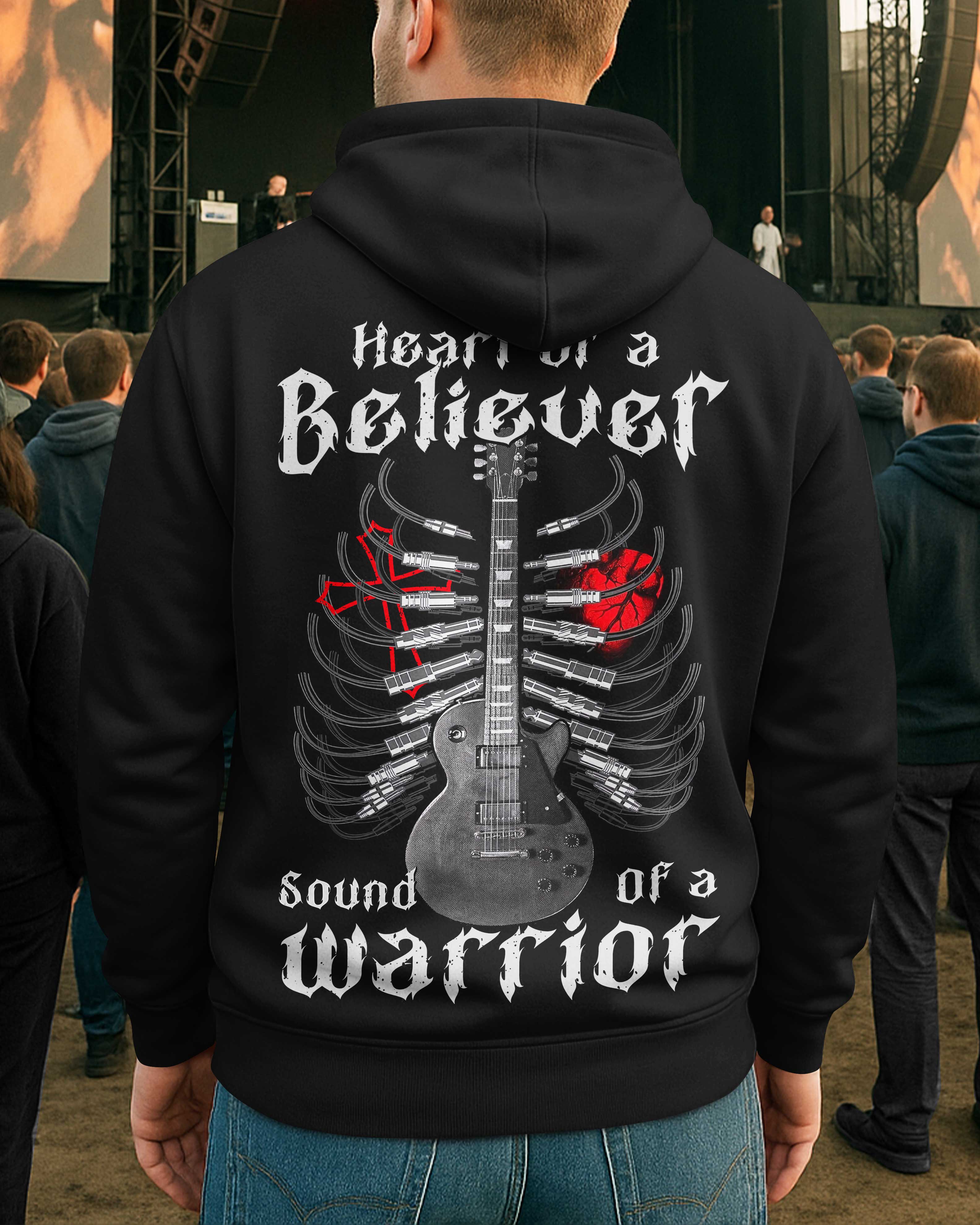 Heart Of A Believer Sound Of A Warrior Shirt