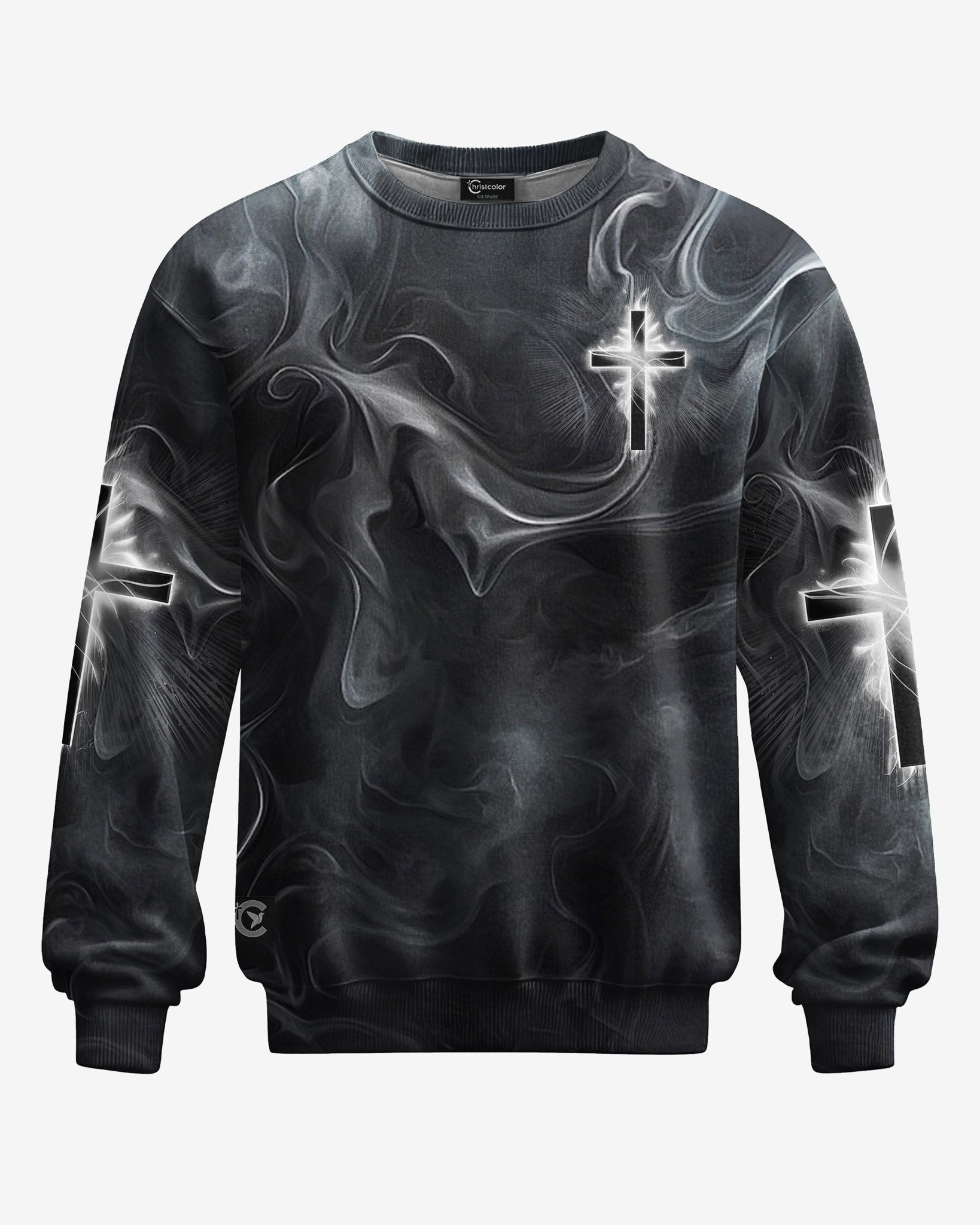 A Child Of God A Man Of Faith All Over Print Sweater