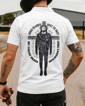 Ashes To Ashes Dust To Dust All Over Print Polo