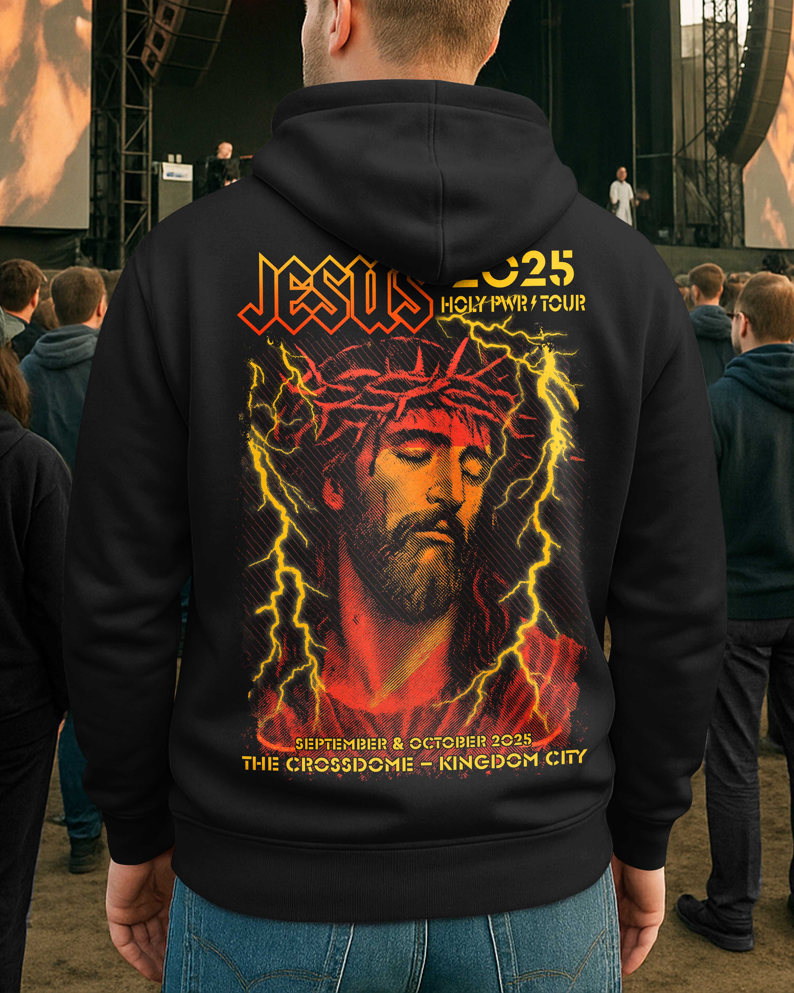 Jesus Holy Pwr Tour The Crossdome Kingdom City Shirt