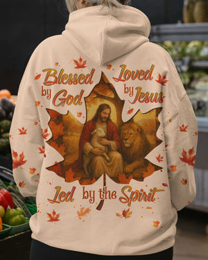 Blessed By God Loved By Jesus Led By The Spirit Shirts