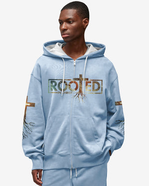 Woman Of Faith Rooted In Christ All Over Print Zip Hoodie