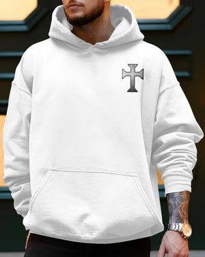 When God's Warriors Go Down On Their Knees The Battle Is Not Over It Has Just Begun All Over Print Hoodie