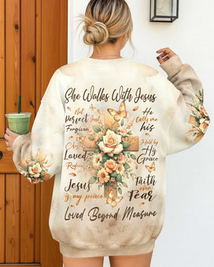 She Walkes With Jesus Shirt