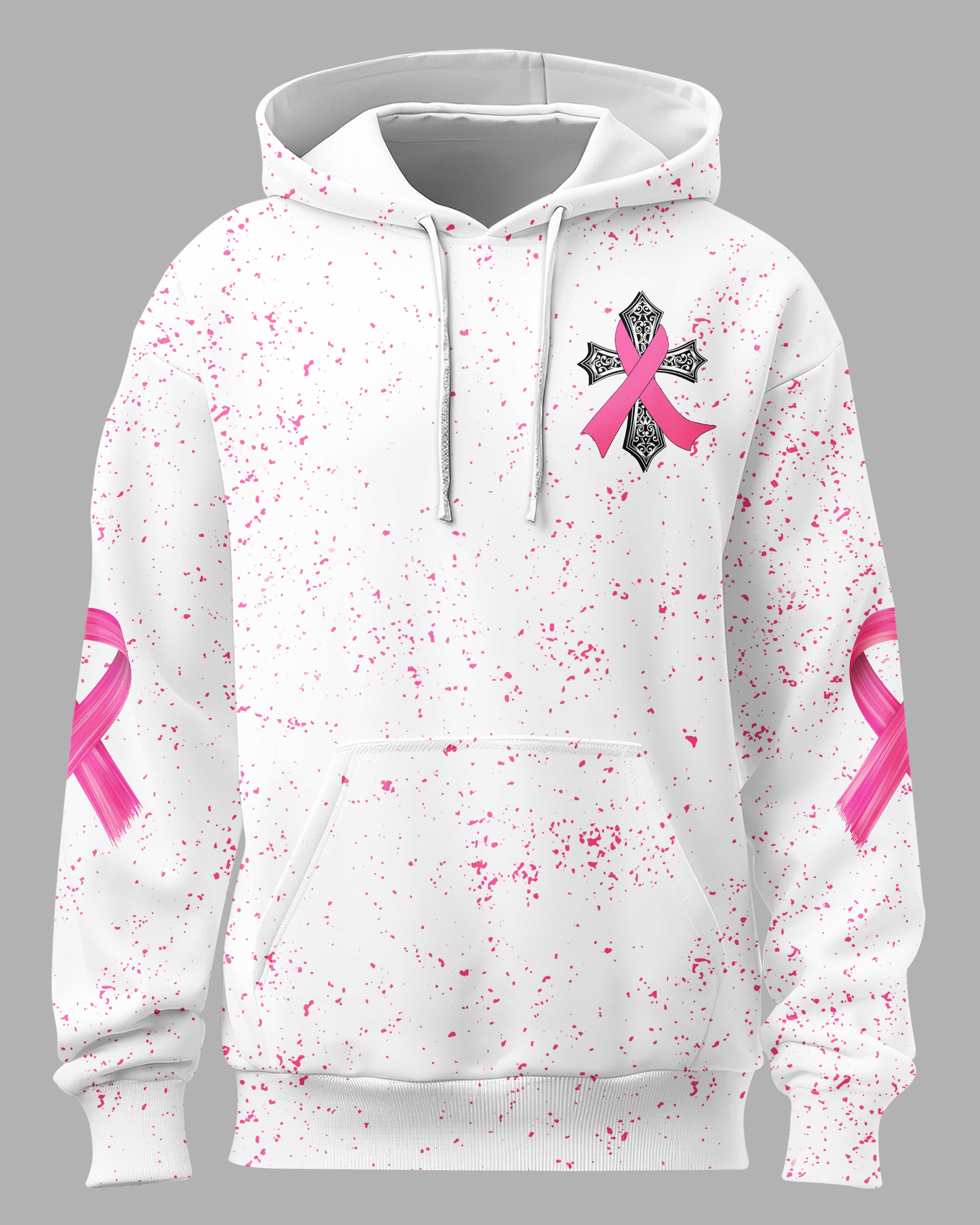 I Wear Pink For My Self All Over Print Hoodie