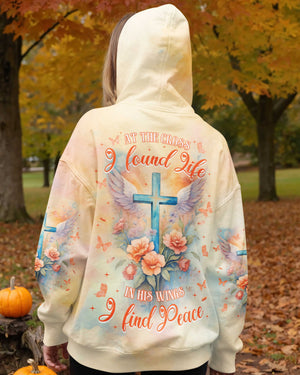 At the Cross I found Life In His wings I find Peace Shirt
