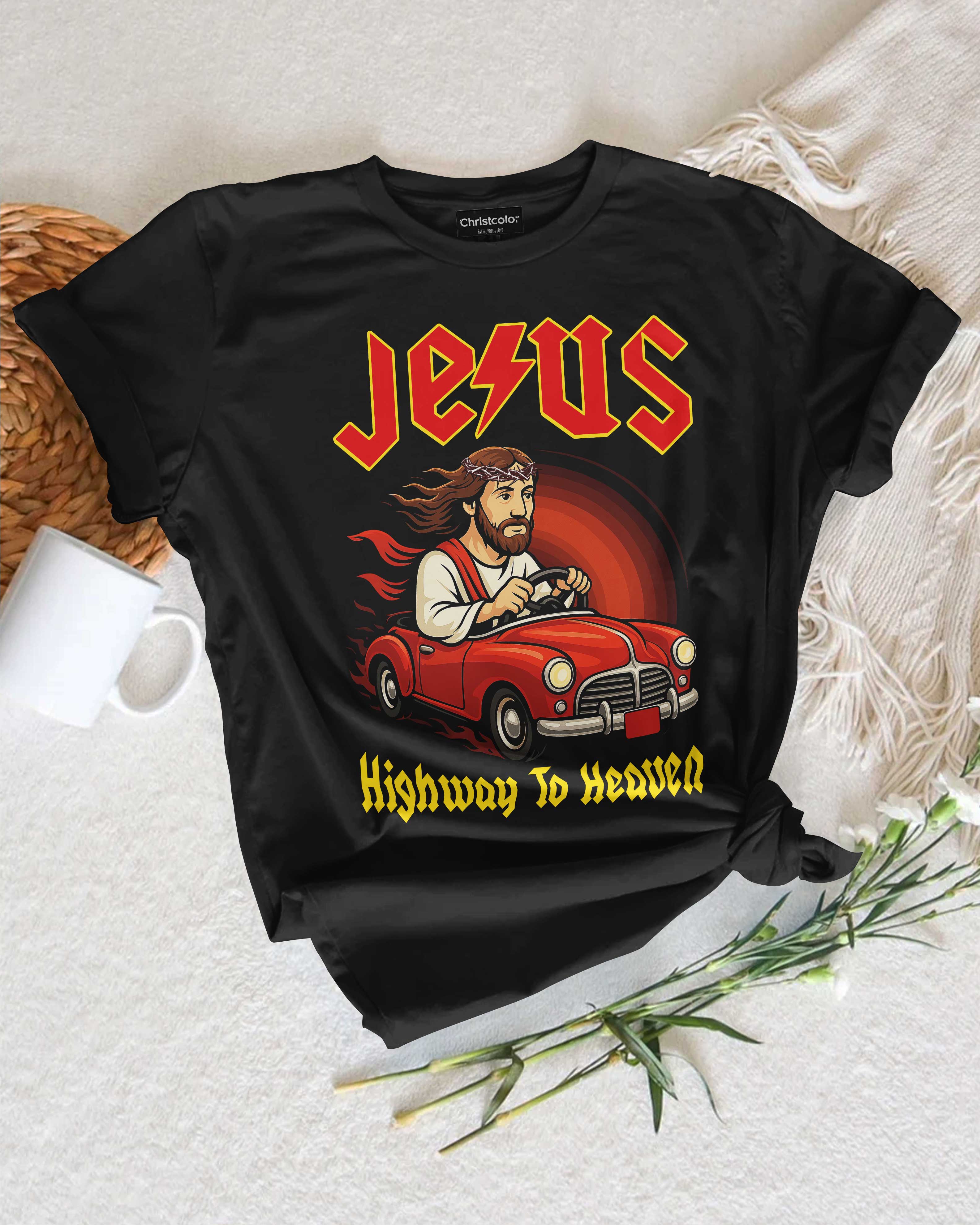 Jesus Highway To Heaven T-Shirt