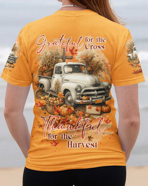 Grateful For The Cross Thankful For The Harvest Shirt