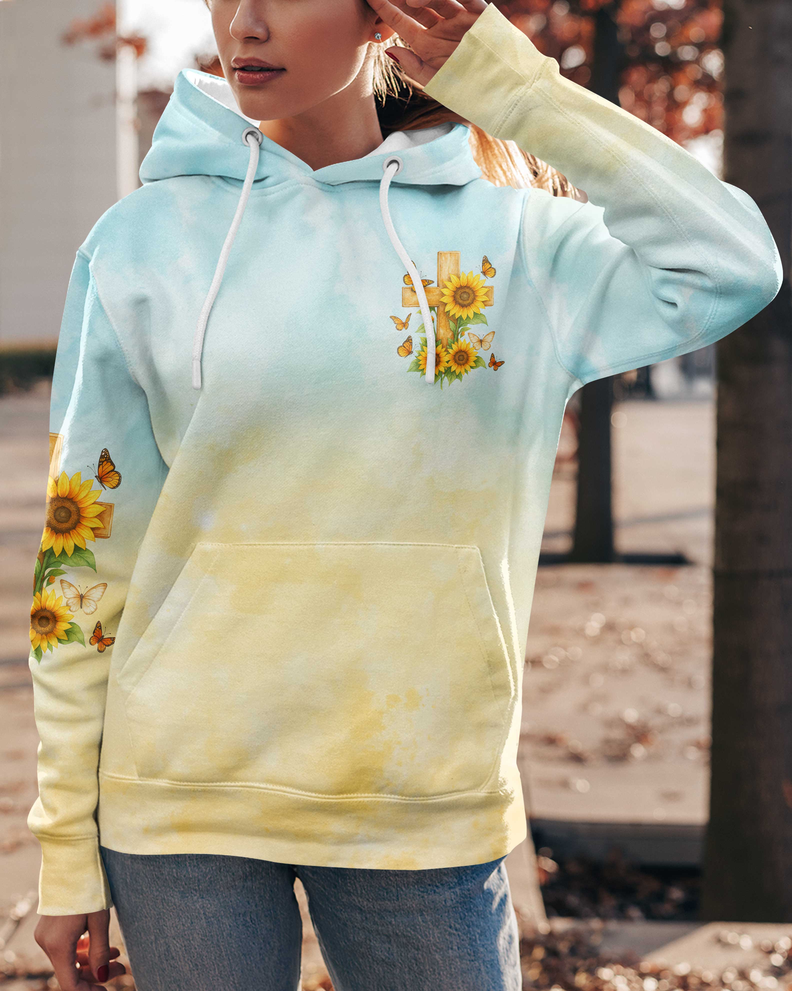 Jesus Take The Wheel And Guide My Path All Over Print Hoodie