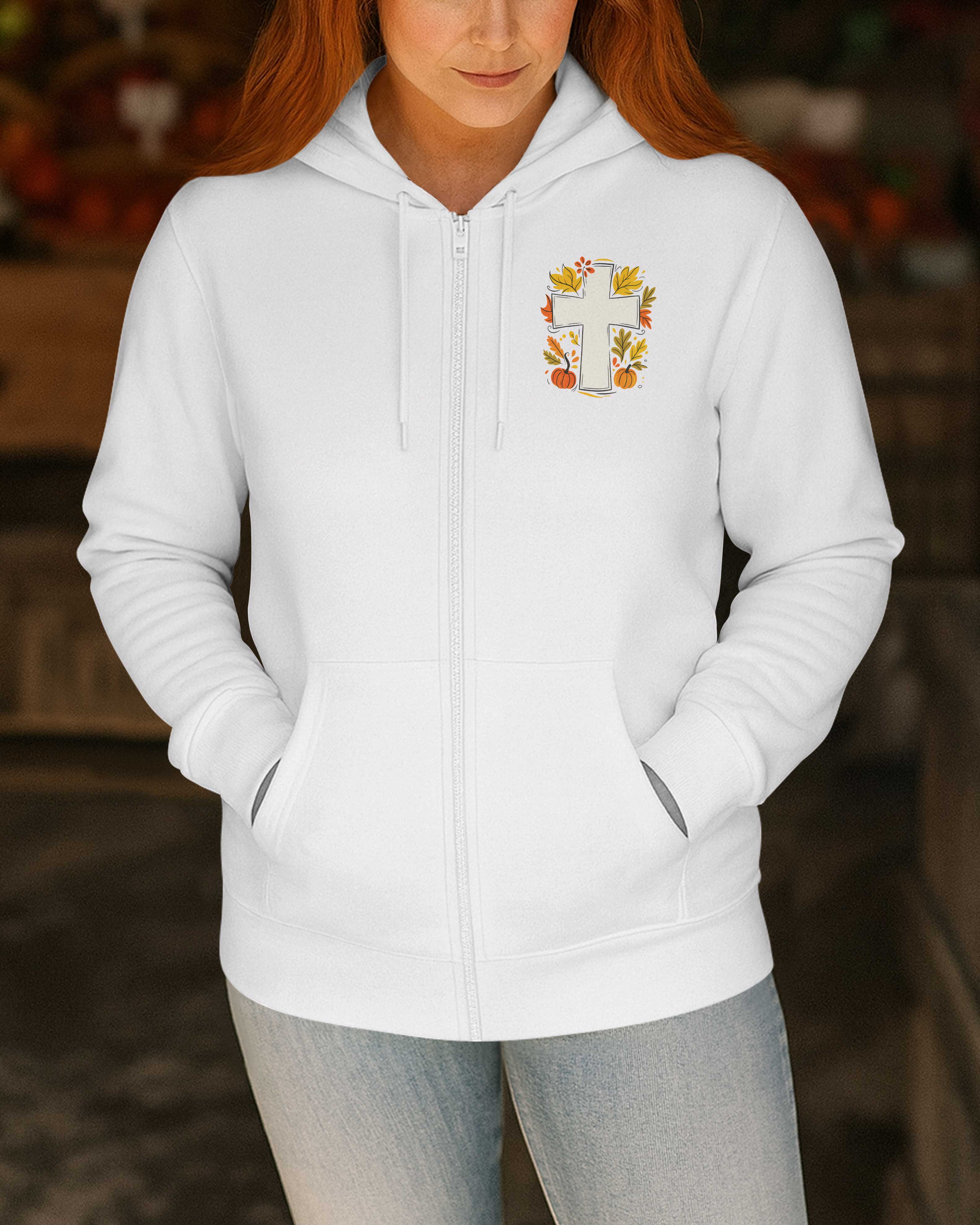 Seasons Fade His Mercy Stayed Zip Hoodie