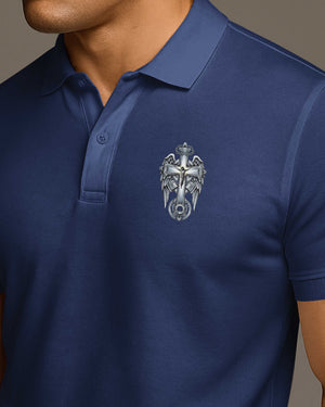 I Am A Simple Man I Like Motorcycles And Believe In Jesus Polo