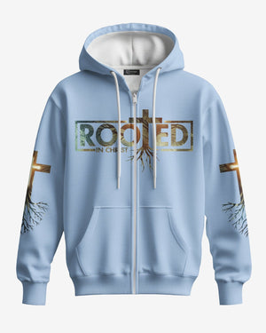 Woman Of Faith Rooted In Christ All Over Print Zip Hoodie
