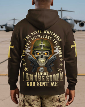 The Devil Whispered You Can't Withstand The Storm Shirt