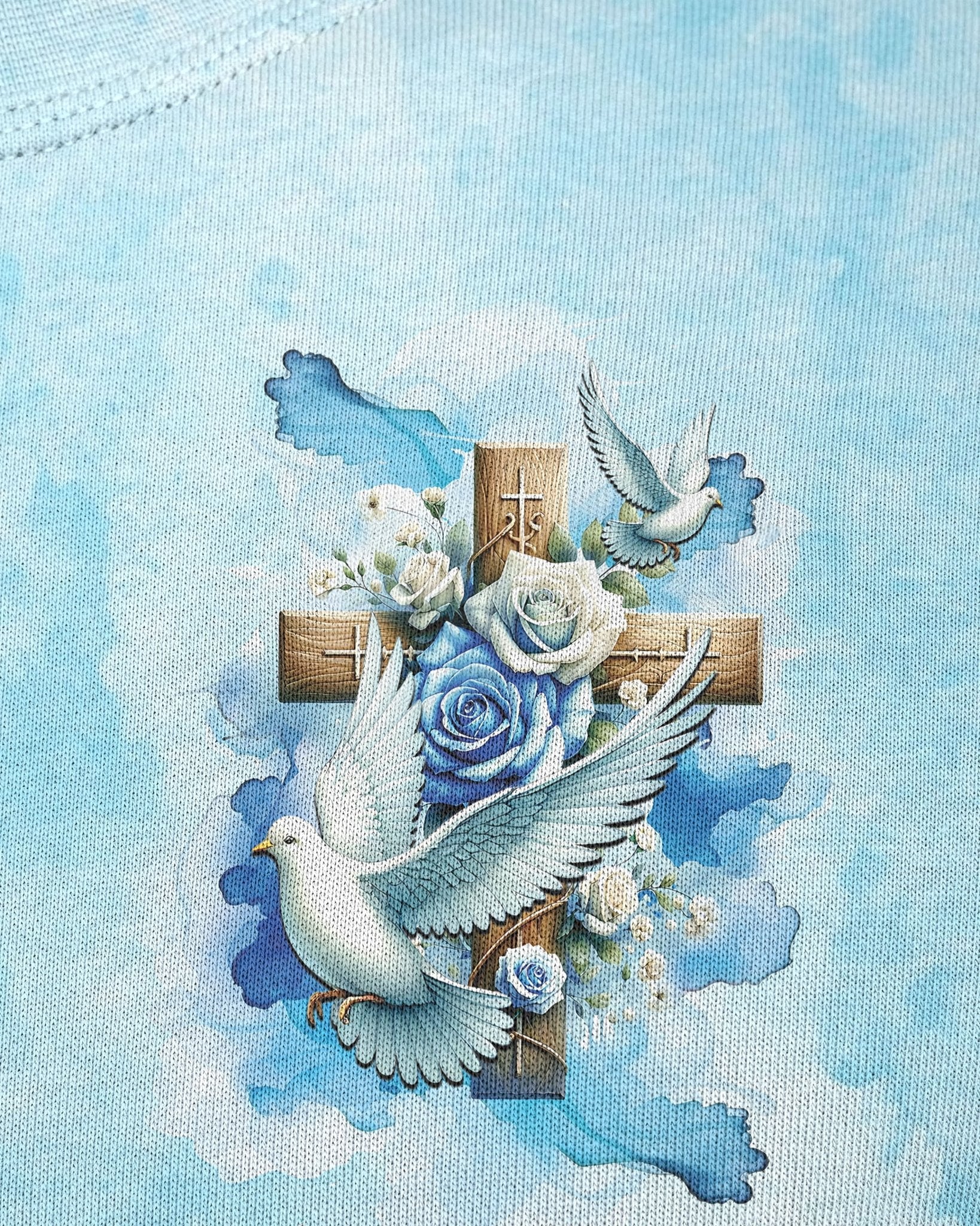 Lord Stood With Me And Gave Me Strength All Over Print Sweater