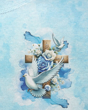 Lord Stood With Me And Gave Me Strength All Over Print Sweater